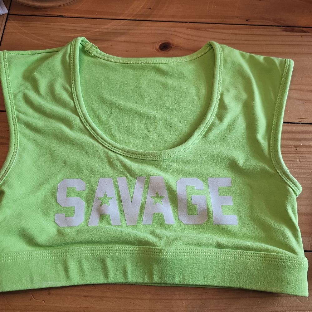 Salvage Lime Green Women's Top